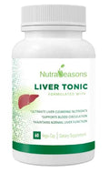 Nutra Seasons Liver Tonic with Milk Thistle - 60 Vegetarian Capsules