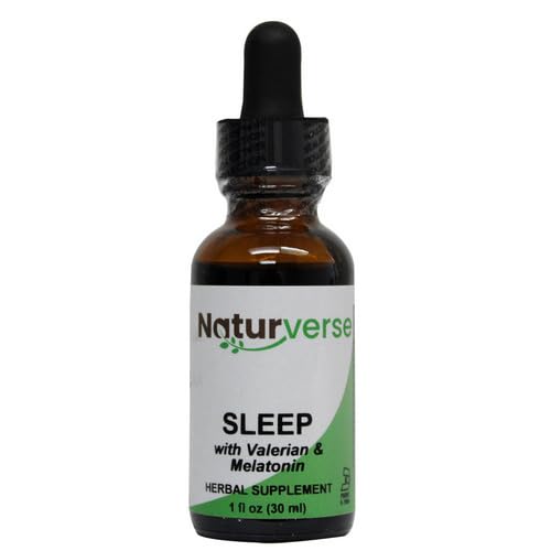 Naturverse Sleep with Valerian and Melatonin Liquid Extract - 1 Fl Oz