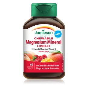 Jamieson Chewable Magnesium Mineral Complex - 60 Tablets