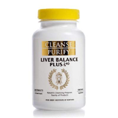 Pure Body Institute Cleanse Purify Liver Balance Plus - 240 Tablets