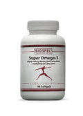 BIOSPEC NUTRITIONALS Super Omega-3 Concentrated EPA/DHA - 90 Softgels