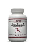 BIOSPEC NUTRITIONALS Super Omega-3 Concentrated EPA/DHA - 90 Softgels