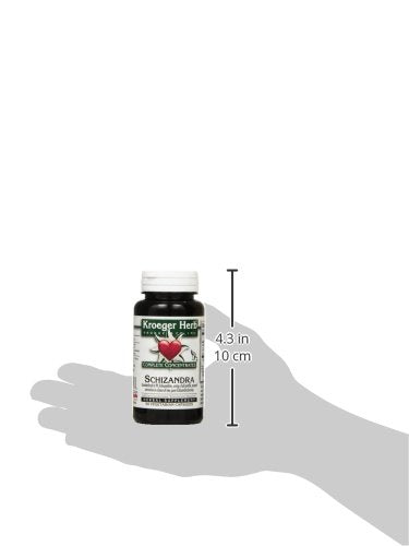 Kroeger Herb Schizandra Vegetarian Capsules - 90 Count - image 3