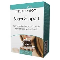 New Horizon Sugar Support - 60 Tablets