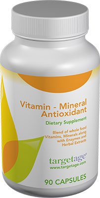 Targetage Vitamin Mineral Antioxidant Supplement - 90 Capsules