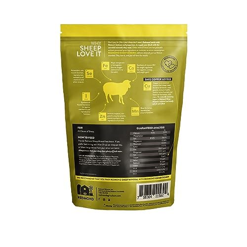 Redmond All Natural Sheep Mineral Supplement - 5 lbs - image 5