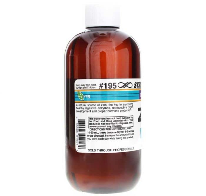 Systemic Formulas ZNC Zinc Chelate Liquid - 8 Fl Oz - image 4