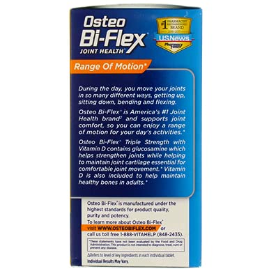 Osteo Bi-Flex Triple Strength with Vitamin D - 80 Tablets - image 8