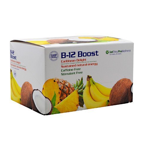 1ST STEP Vitamin B12 Liquid Energy Boost - 12 Bottles