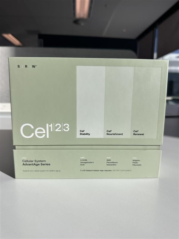 SRW Cel¹²³ Complete Cellular System for Healthy Aging - 180 Capsules - image 3