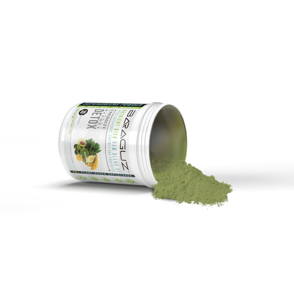 BARAGUZ SLIMT Green Superfoods Powder with Digestive Enzymes - 30 Servings - image 4