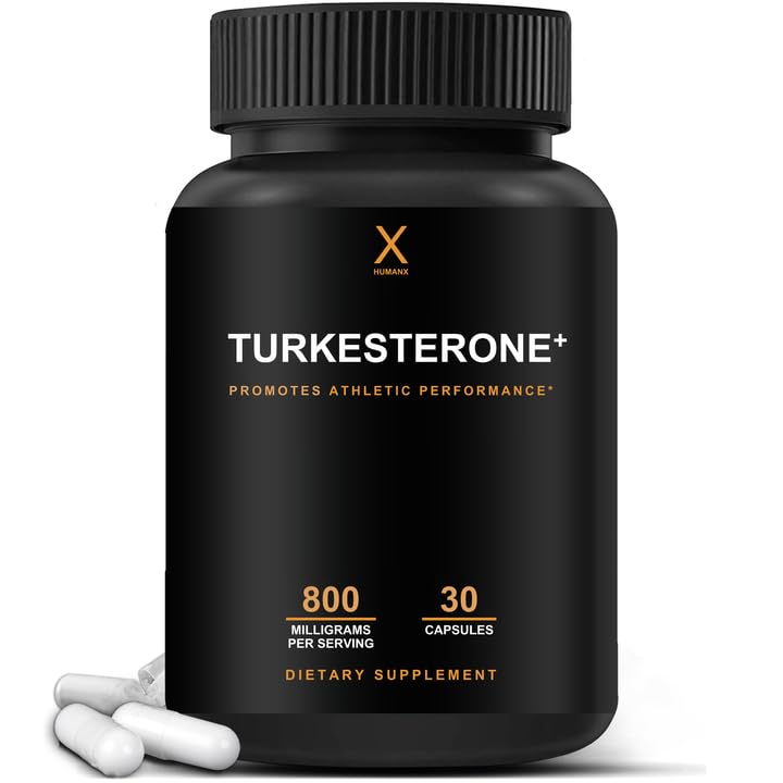HUMANX Turkesterone+ 800mg Muscular Development - 30 Capsules