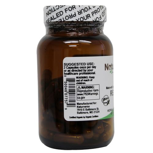 Naturverse Reishi Mushroom Powder Capsules - 60 Vegetarian Capsules - image 3