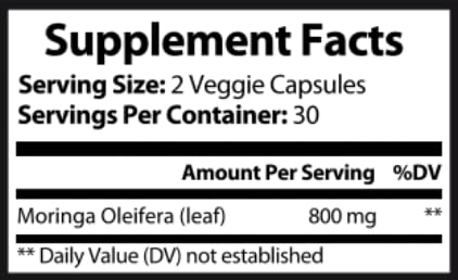 Right Health Nutra Moringa 800mg Capsules - 60 Capsules - image 6