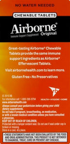 Airborne Vitamin C 1000mg Chewable Tablets Immune Support - 32 Tablets - image 11