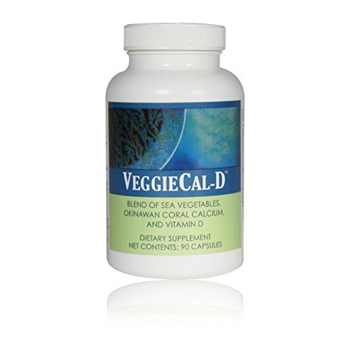 HANMEI VeggieCal-D Seaweed Calcium Vitamin D3 - 90 Vegetarian Capsules