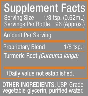 Cedar Bear Naturales Turmeric Root Liquid Herbal Supplement - 2 Fl Oz - image 2