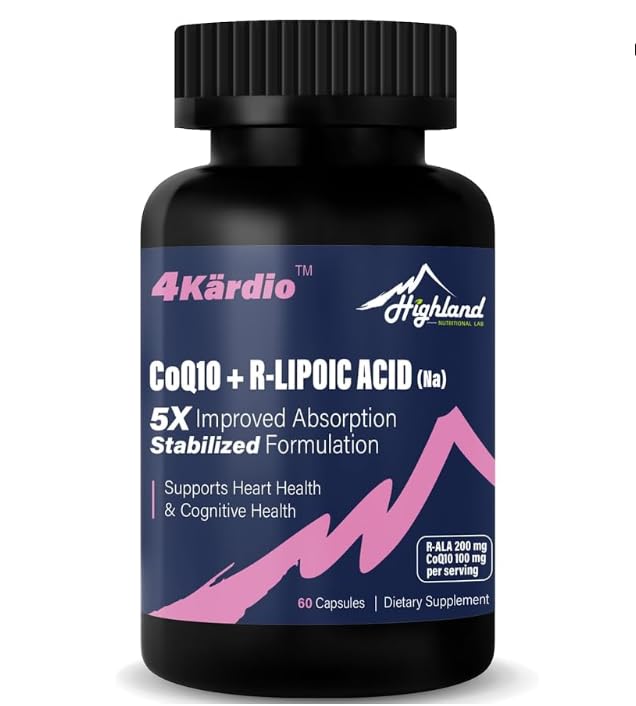 Highland Nutritional Lab CoQ10+R-Lipoic Acid (Na)