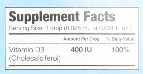 Ddrops Baby Vitamin D 400 IU Liquid - 90 Drops - image 5