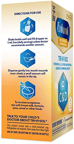 Tri-Vi-Sol Vitamins A, C & D Supplement Drops - 4 Pack - image 2