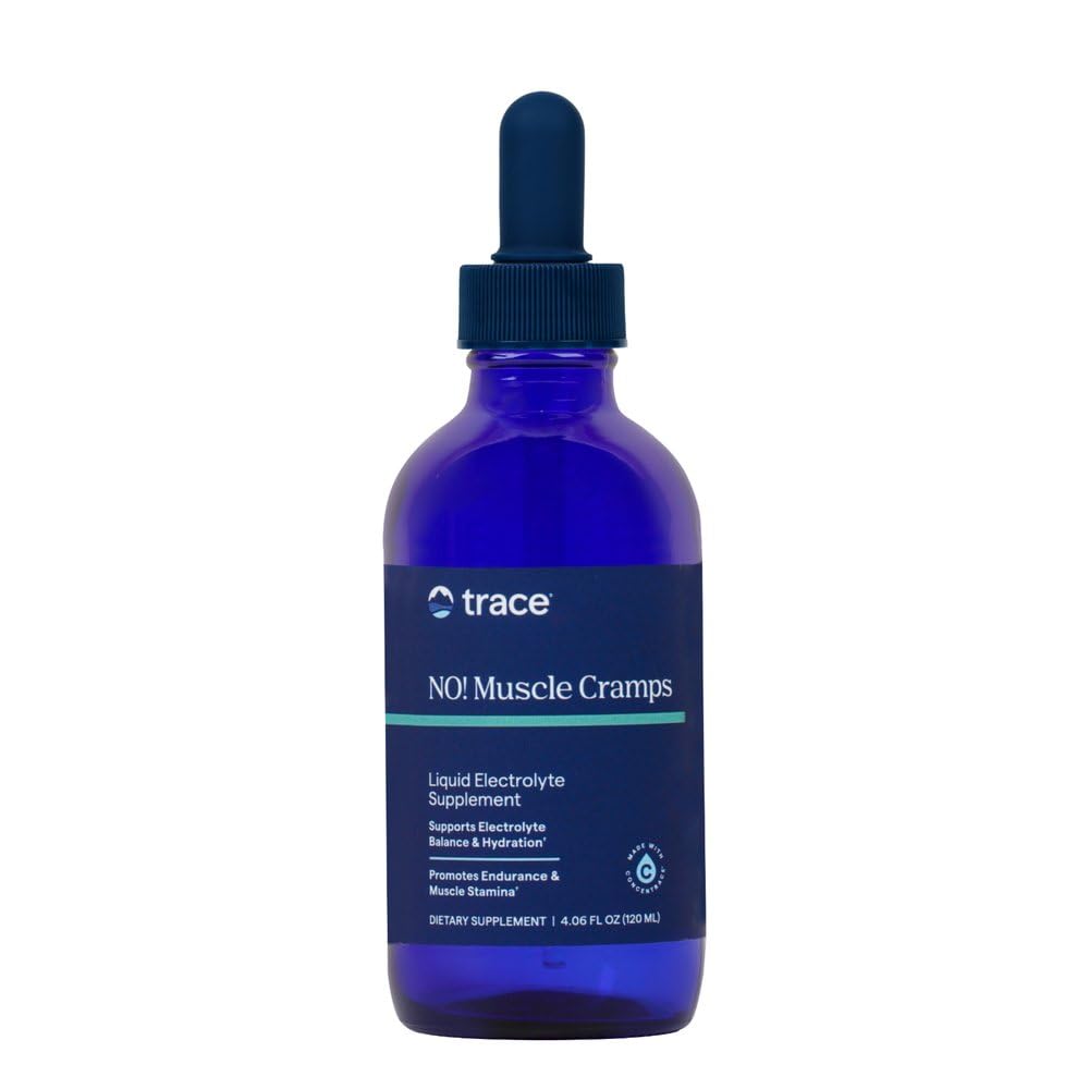 Trace Minerals No Muscle Cramps Liquid Electrolytes - 60 Servings