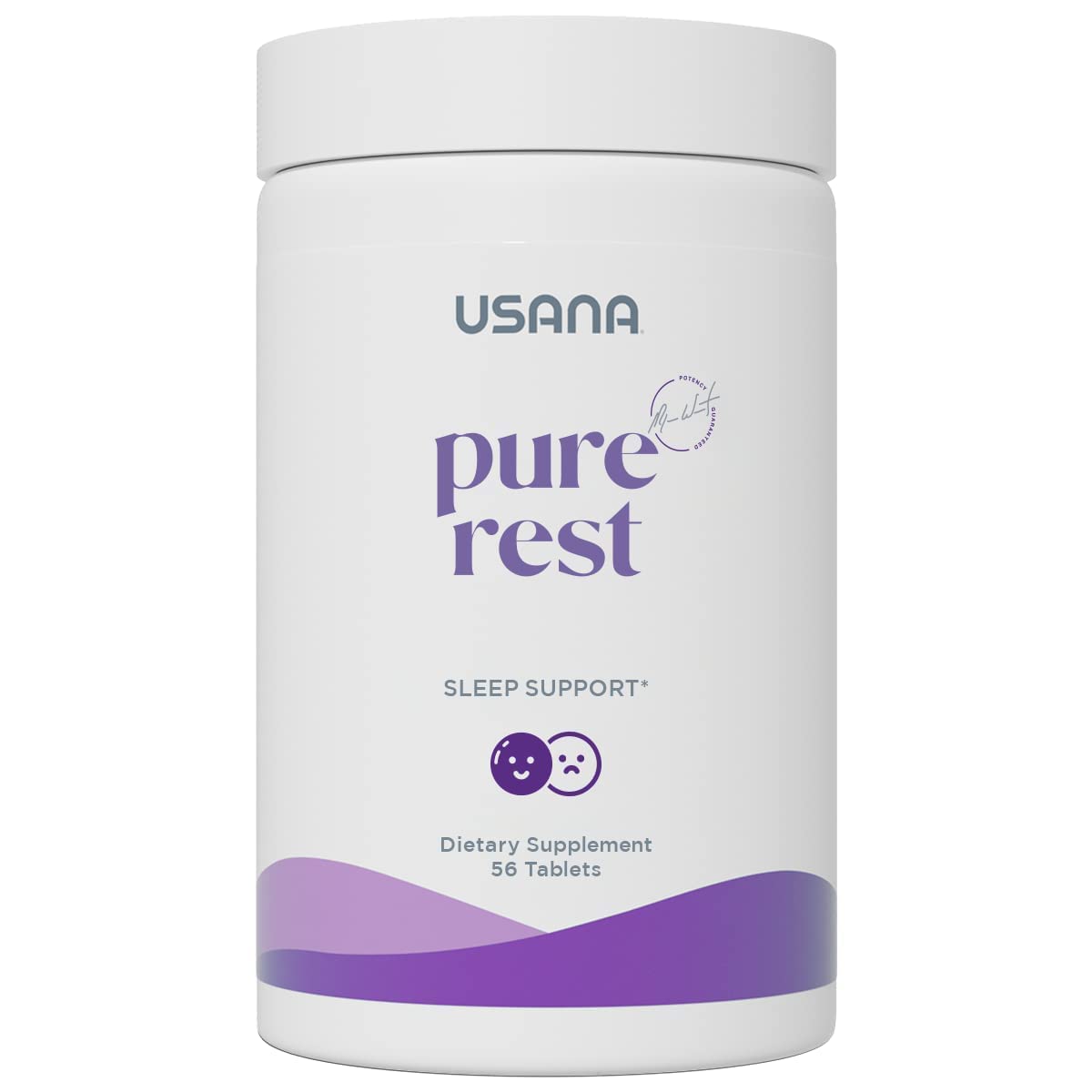 USANA Pure Rest Melatonin Sleep Support - 56 Tablets