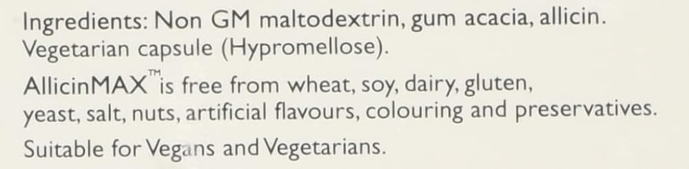 ALLICINMAX Allicin Max Garlic Allicin Supplement - 30 Vegetarian Capsules - image 9