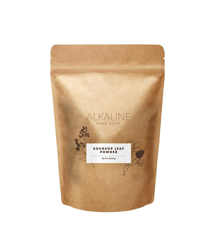 Alkaline Herb Soursop Leaf Powder - 4 oz