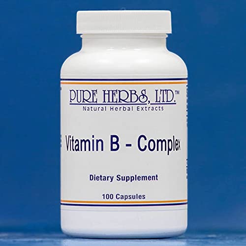 Pure Herbs Vitamin B Capsules - 100 Capsules