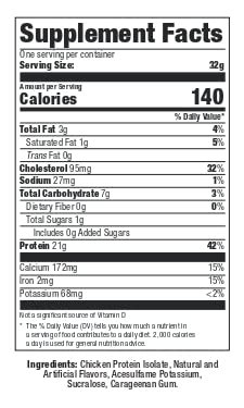 Ultimate Nutrition Chicken Protein Isolate Powder