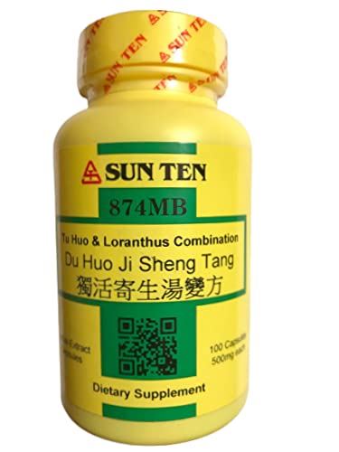 Sun Ten Du Huo Ji Sheng Tang Herbal Supplement - 100 Capsules - image 2