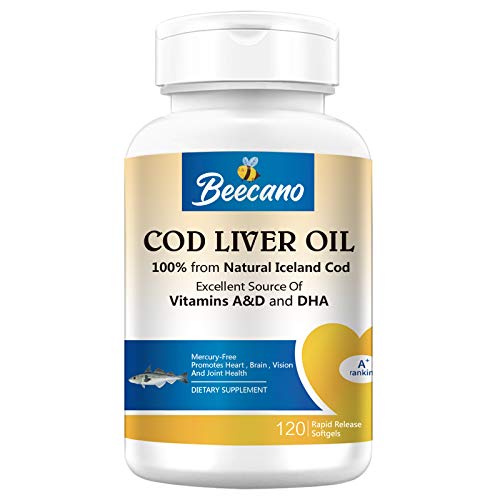 Beecano Cod Liver Oil - 120 Softgels