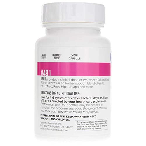Systemic Formulas VRM1 Multi-Enzyme Oil - 30 Count - image 4