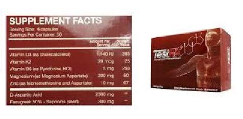 Leading Edge Health TestRX Natural Testosterone Supplement - 120 Capsules - image 4