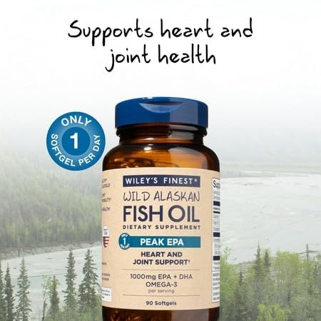 Wiley's Finest Wild Alaskan Fish Oil Peak EPA - 90 Softgels - image 3