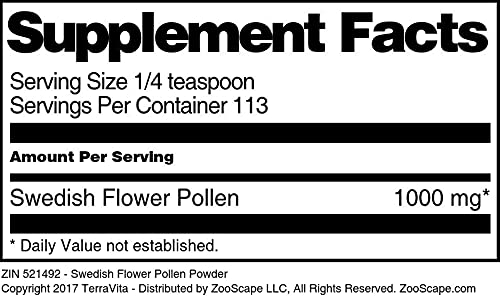 Terravita Swedish Flower Pollen Powder - 4 oz - image 4