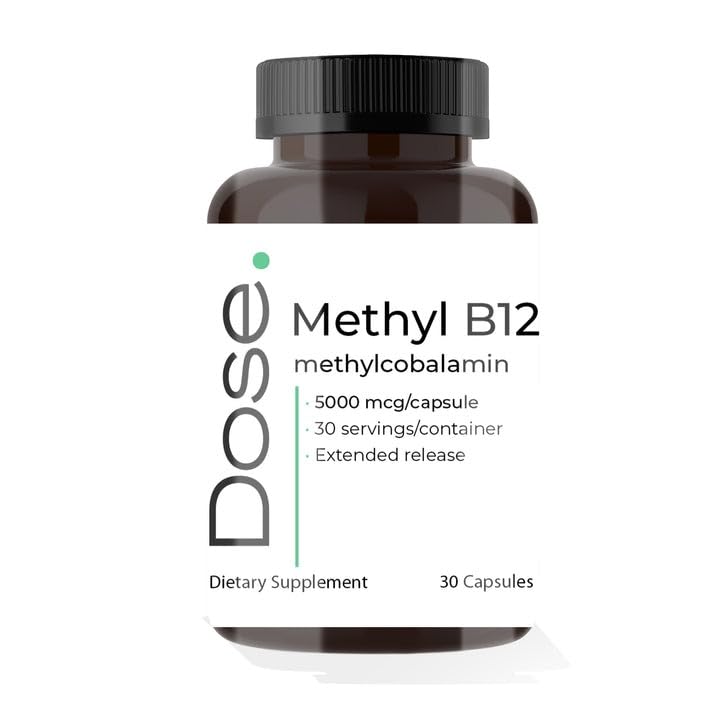 DOSE Methyl B12 Supplement - 30 Capsules