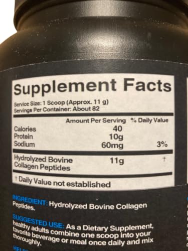Generic Sport Optimal Collagen Peptides Powder Unflavored Type I & III - 2 lb - image 3