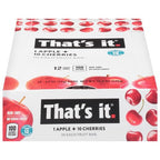 That's it. Apple + Cherry 100% Natural Fruit Bar - 12 Pack - image 4