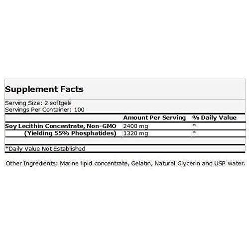 GW Biotech Lecithin King III - 200 Softgels - image 2
