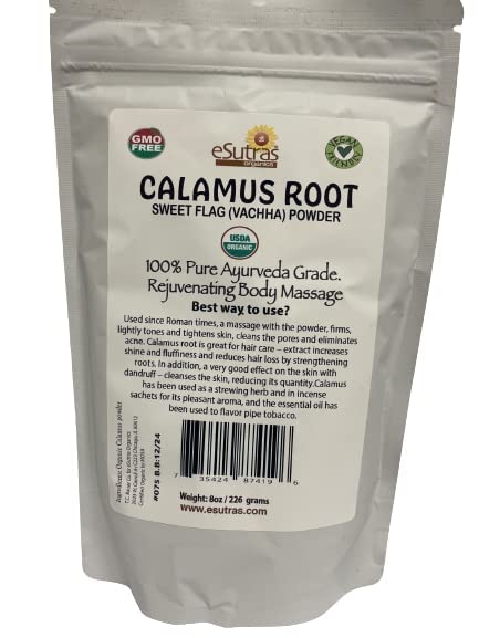 Generic eSutras Organics Calamus Powder Sweet Flag Root - 227g - image 5