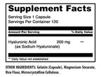 Amazing Nutrition Hyaluronic Acid 200 mg - 120 Capsules - image 2
