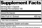 Terravita Date Fruit 4:1 Extract 450 mg - 100 Capsules - image 4