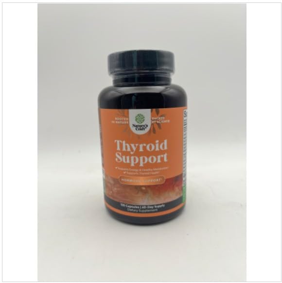 Natures Craft Thyroid Support Iodine Supplement with Selenium - 120 Capsules - image 3