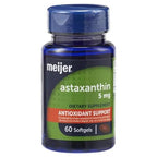 Kasa Style Astaxanthin 5 mg Antioxidant - 60 Vegetarian Softgels