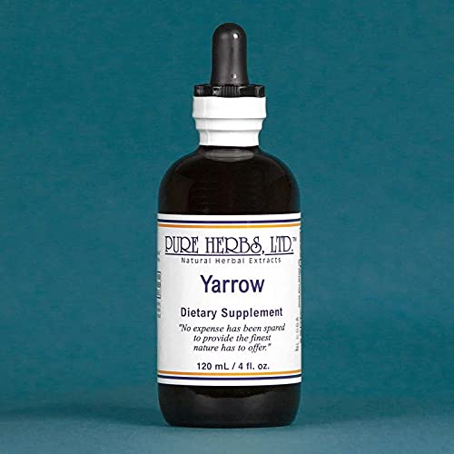 VFFWBB Pure Herbs Ltd. Yarrow Liquid for Urinary Health - 4 Fl Oz