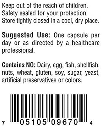 Bio-Tech Pharmacal Vitamin B12 Methylcobalamin 1000 mcg - 100 Capsules - image 2