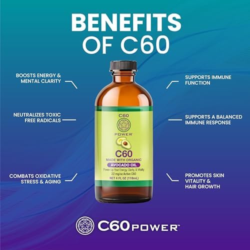 C60 Power Organic Avocado Oil