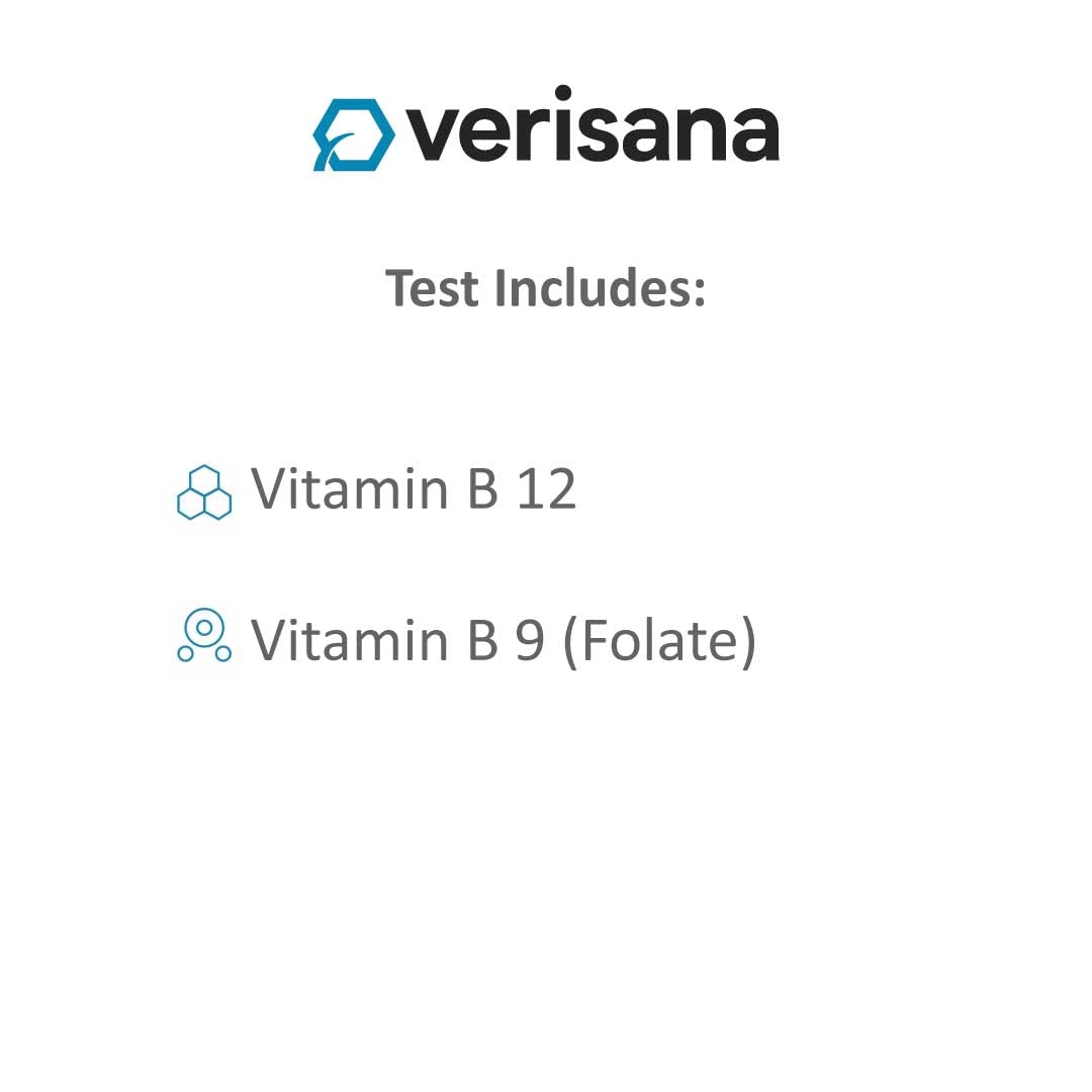 Verisana B Vitamins Test Kit - Home Folate & B12 Level Check - image 4