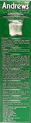 Andrews Salts Original Instant Relief Upset Stomach - 100 Sachets - image 2